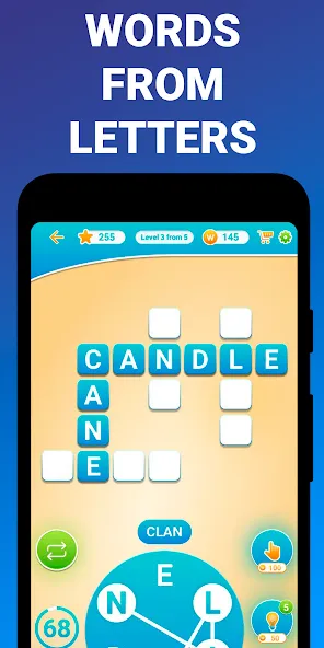 Words from word: Crosswords  [МОД Mega Pack] Screenshot 4